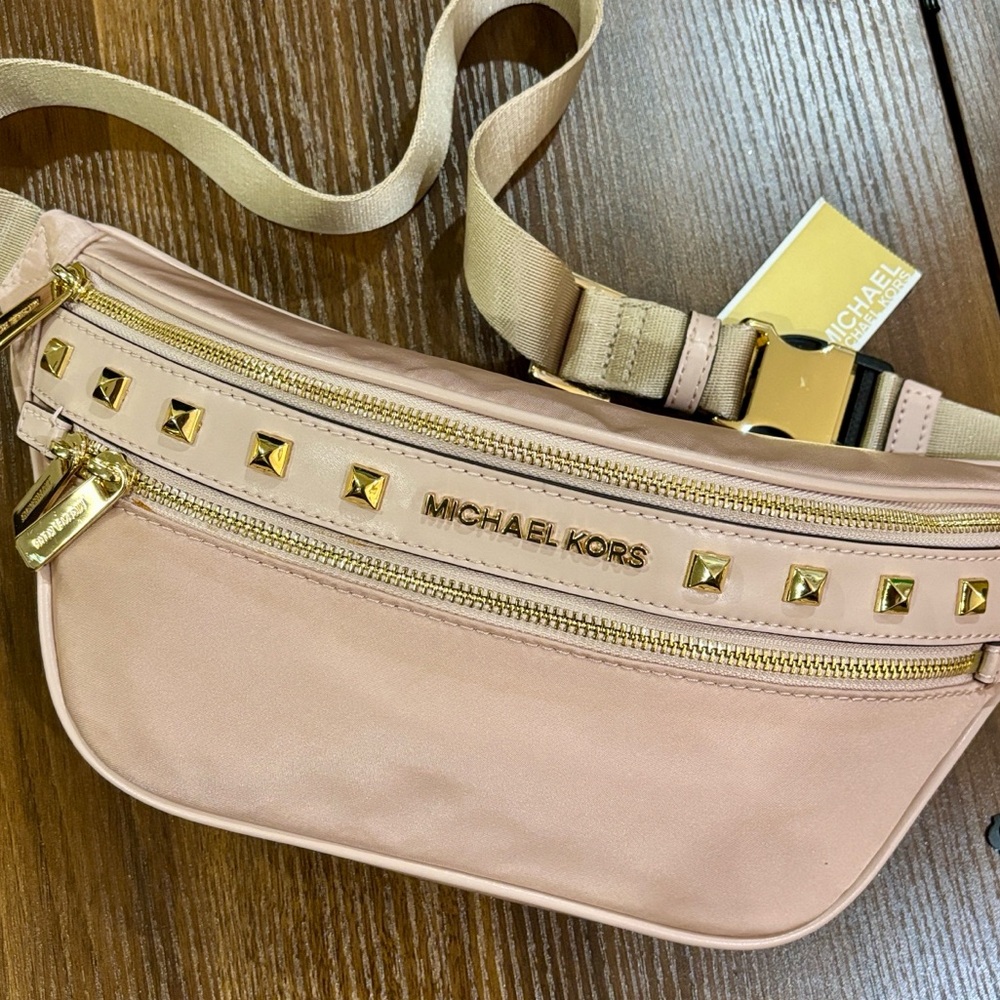 NWT • Michael Kors • Kenly Studded Waist Pack - Picture 3 of 4